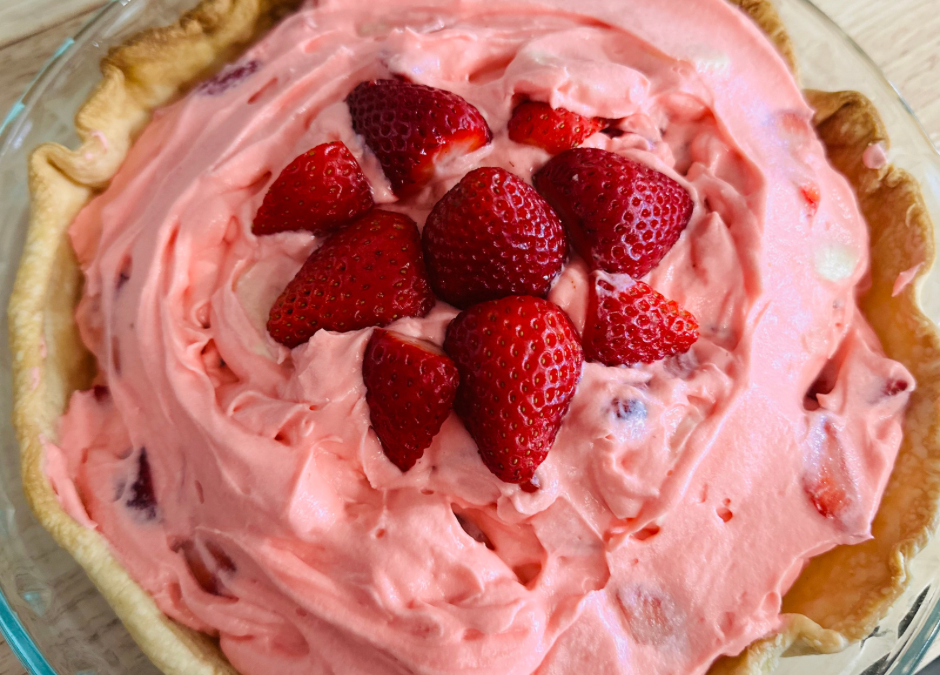 Strawberry Cream Pie