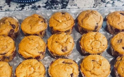 Pumpkin Chocolate Chip Muffins