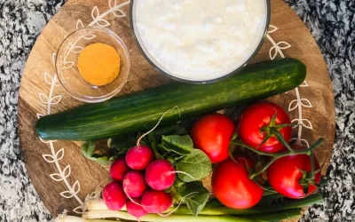 Cottage Cheese Veggie Salad