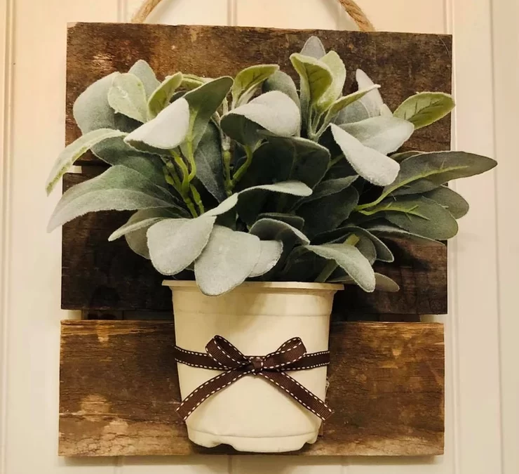 Barn Wood Plant Hanger