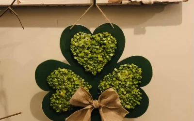 Dollar Tree Shamrock DIY