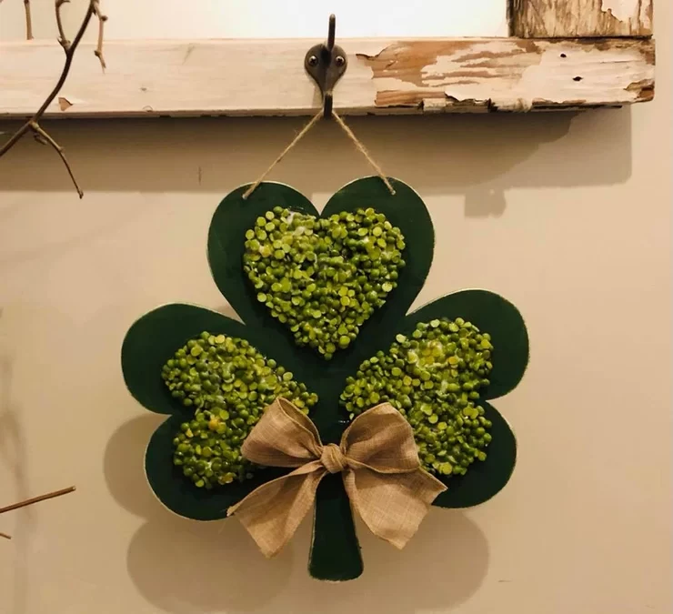 Dollar Tree Shamrock DIY
