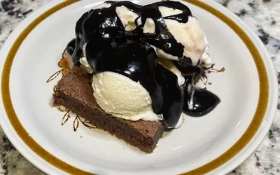 Hot Fudge Brownie