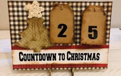 Countdown to Christmas Calendar DIY