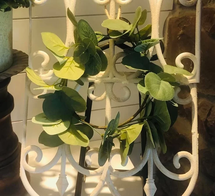 Faux Iron Wall Hanging