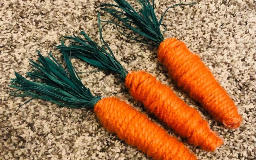 Clothespin Carrots