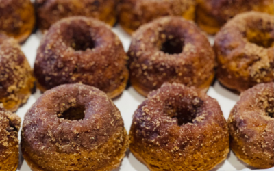 Pumpkin Cake Donuts