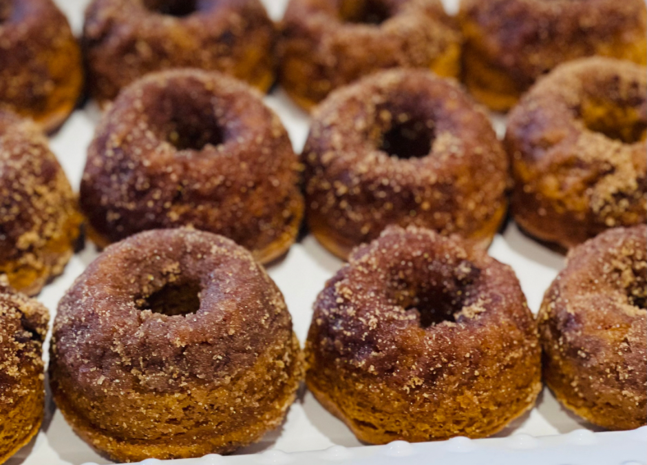 Pumpkin Cake Donuts