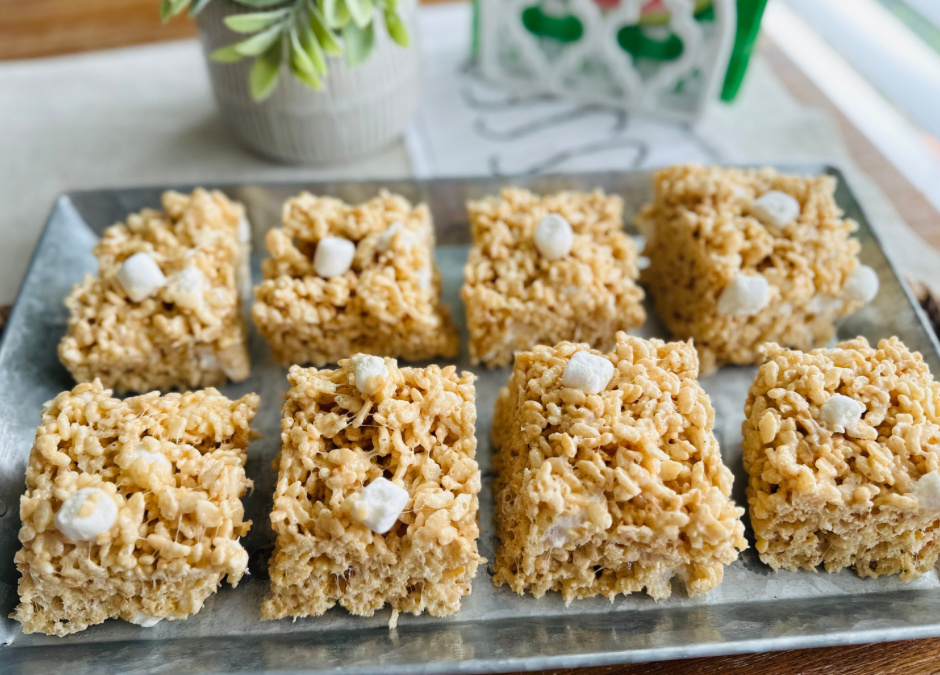 Brown Butter Rice Krispie Treats