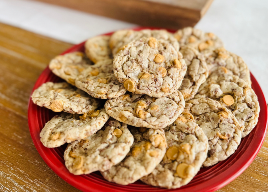 Butterscotch Toffee Cookies