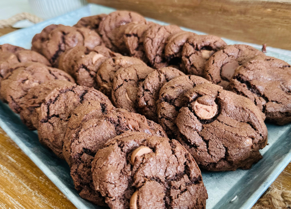 Double Chocolate Chip Cookies