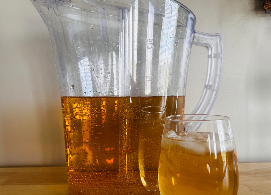 Homemade Sparkling Cider