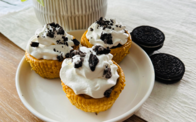 Pumpkin Oreo Cheesecakes